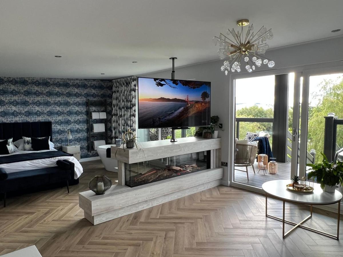 Loudoun Mains Luxury Lodges Newmilns Exteriér fotografie