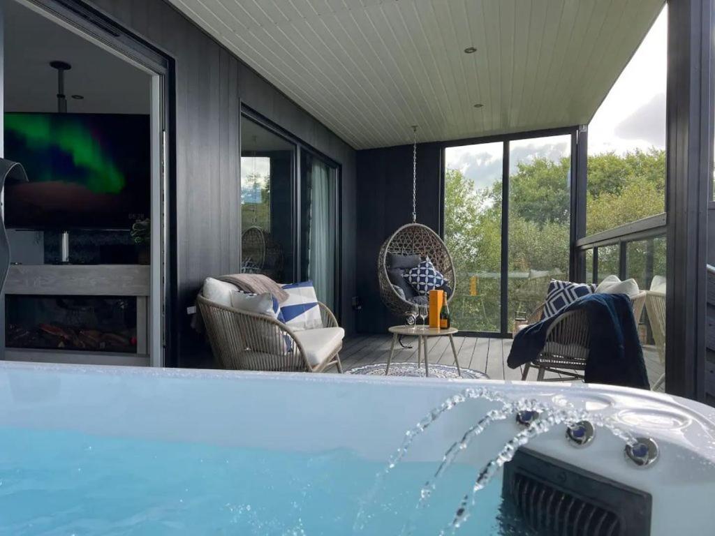 Loudoun Mains Luxury Lodges Newmilns Exteriér fotografie